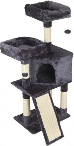Кігтеточка та Лежанка для Кота з Ящиком на 5 Рівнів - Комфортна Кігтеточка для Вашого Кота з Місцем для Ігор і Відпочинку