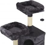 Кігтеточка та Лежанка для Кота з Ящиком на 5 Рівнів - Комфортний Комплекс для Ігор та Відпочинку - Зображення 4