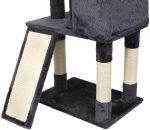 Кігтеточка та Лежанка для Кота з Ящиком на 5 Рівнів - Комфортний Комплекс для Ігор та Відпочинку - Зображення 6