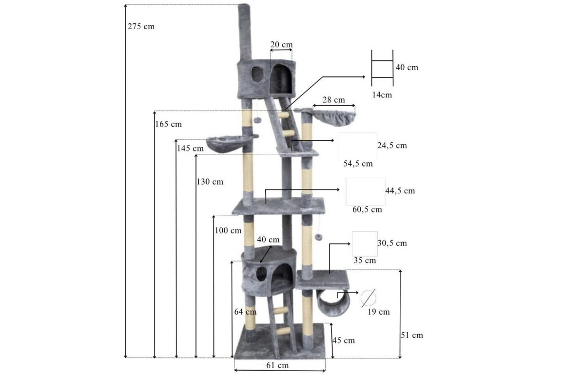 Котяча Дряпка XXXL - Ідеальна для Великого Кота - Зображення 12