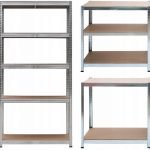 Стелаж Металевий Складський 150x75x30 см - Міцний та Функціональний для Складу