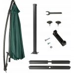 Велика Складна Садова Парасолька CLASSIC UV50 OUTTEC - Захисна парасолька з ультрафіолетовим захистом для саду - Зображення 12