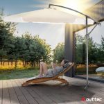 Велика Складна Садова Парасолька CLASSIC UV50 OUTTEC О-66278 - Захист Від Сонця та Дощу - Зображення 2