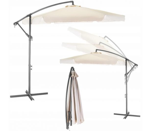 Велика Складна Садова Парасолька CLASSIC UV50 OUTTEC О-66278 - Захист Від Сонця та Дощу