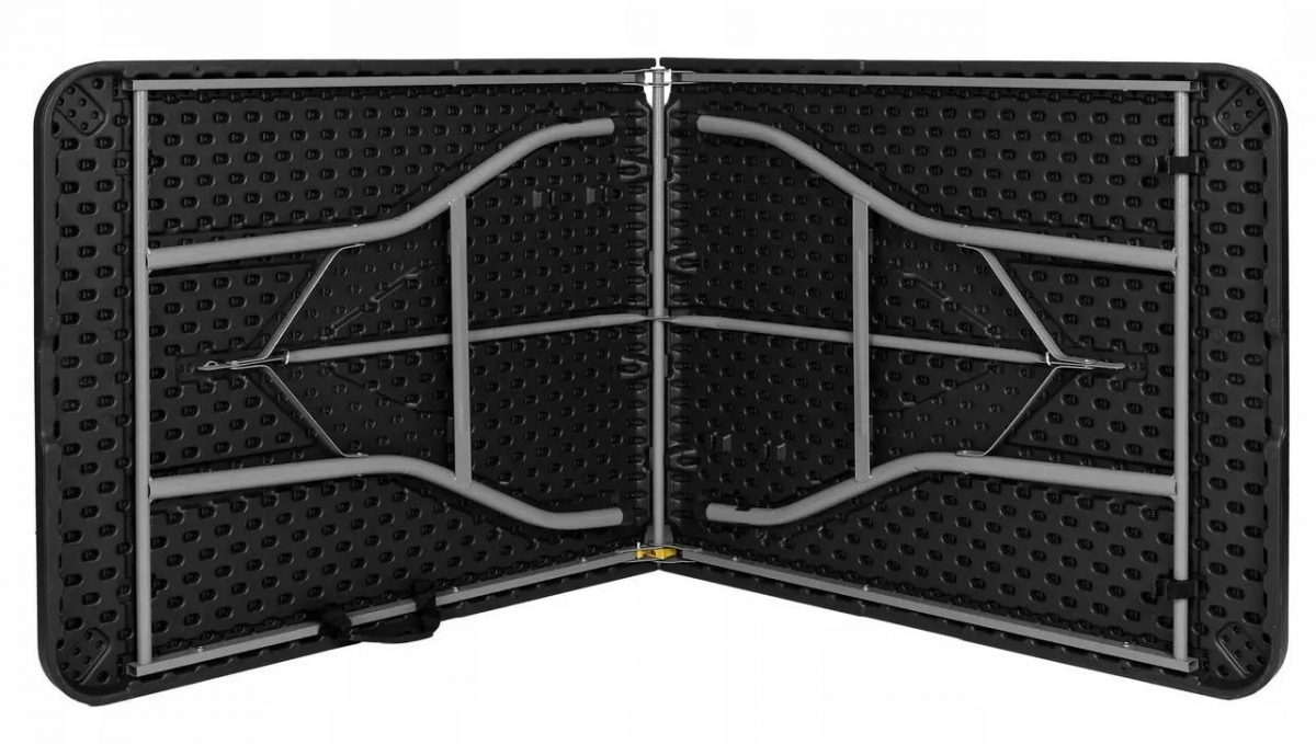 Стіл Туристичний eHokery Feta 180 x 74 x 73,5 см - Чорний - Зображення 3