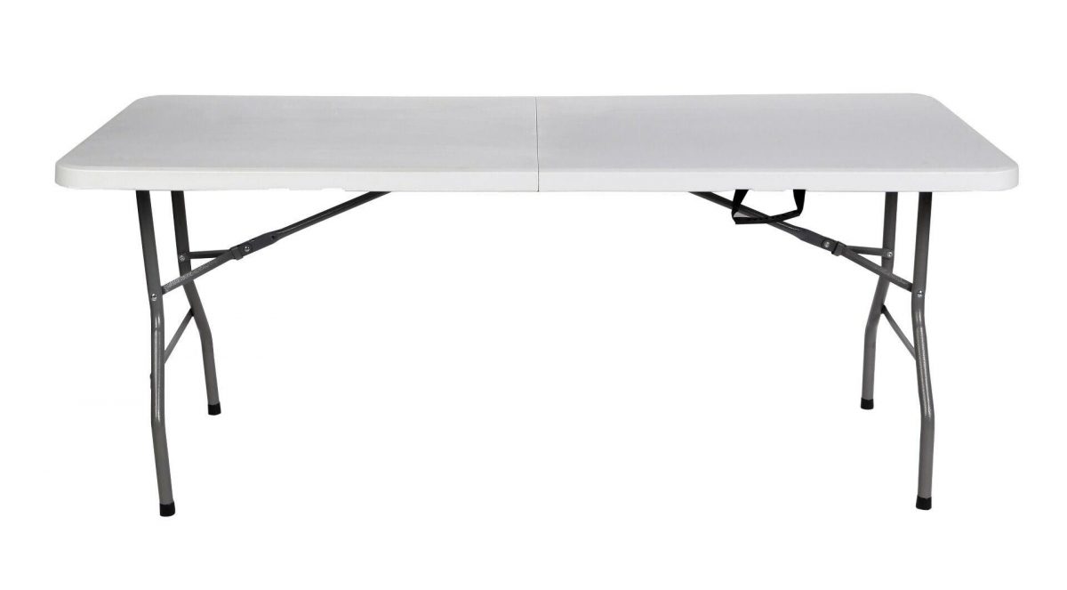 Садовий Стіл Розкладний GoodGarden 180 x 76 см Білий - Ідеальний для Садових Вечірок - Зображення 2