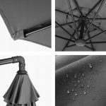 Садова Парасолька Modern UV50 OUTTEC О-42142 - Стильний Захист від Сонця - Зображення 4