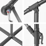 Садова Парасолька Modern UV50 Outtec О-42143 - Захист від Сонця з Елегантним Дизайном - Зображення 4