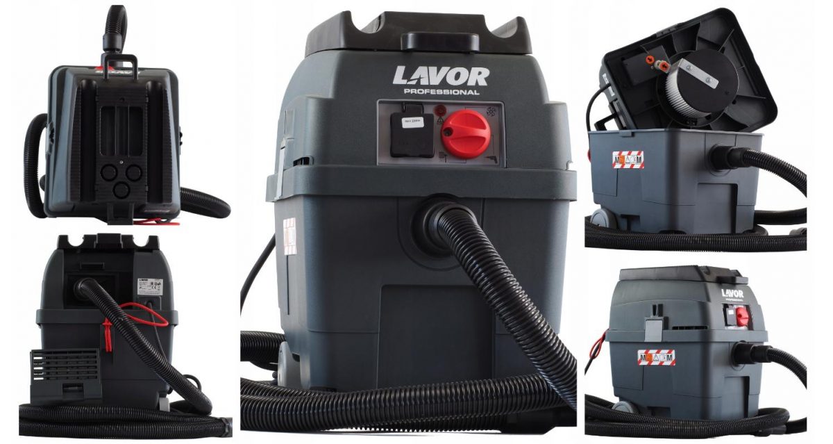 Промисловий Пилосос Lavor PRO 1400 Вт - Потужне та Ефективне Прибирання - Зображення 3
