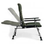 Крісло Рибальське Коропове Складне зі Столиком і Тримачем Вудки М-Elektrostatyk F5R ST/P - Ідеальне для Риболовлі - Зображення 2