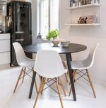 Скандинавське Крісло Lugano IMPERIA BIANCO білого кольору для Вітальні, Кухні, Їдальні - Елегантний Дизайн - Зображення 7