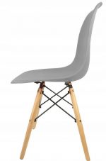 Скандинавське Крісло Lugano IMPERIA LIGHT Колір: світло-сірий Стиль і Комфорт для Вашого Інтер'єру - Зображення 5