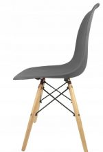 Скандинавське Крісло Lugano IMPERIA DARK GREY: Стильний та Комфортний Акцент для Вашого Інтер'єру - Зображення 5