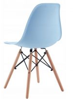 Скандинавське Крісло LUGANO IMPERIA BLUE: Сучасний Дизайн та Зручність - Зображення 3