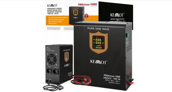 Джерело Безперебійного Живлення Kemot URZ3410 PROsinus-1000 - Надійний Захист для Ваших Пристроїв