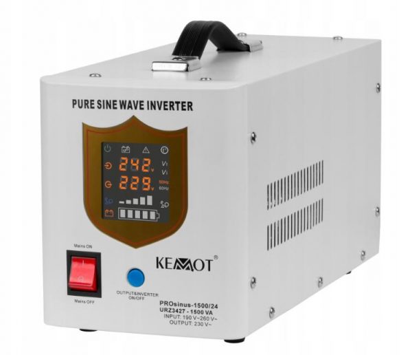 Джерело Аварійного Живлення ДБЖ Kemot PROsinus 1500 24В/230В - Надійний Захист