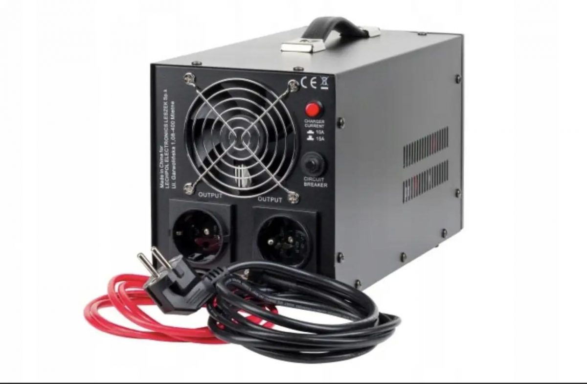 Джерело Аварійного Живлення UPS Rebel Power 1000 12V/230V RB-4003 - Надійний Захист для Ваших Електронних Пристроїв - Зображення 3