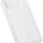 Портативний Акумулятор Baseus Bipow Digital Display Power Bank 20000 mAh 15W White (PPDML-J02) - Мобільна Енергія