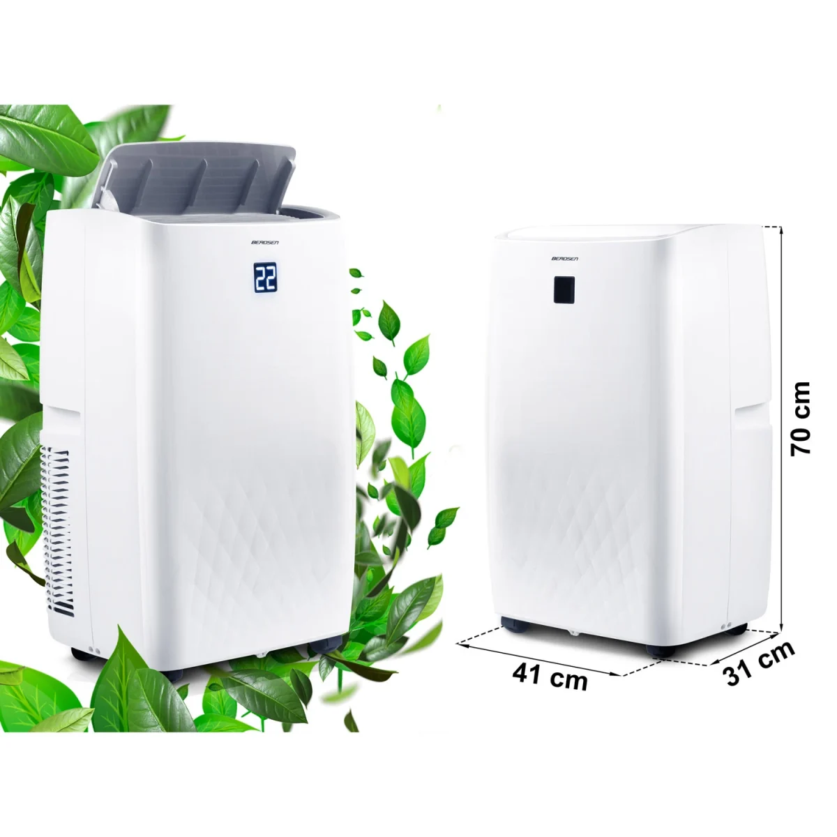 Портативний кондиціонер Berdsen BD-581 14000 BTU - Зображення 9