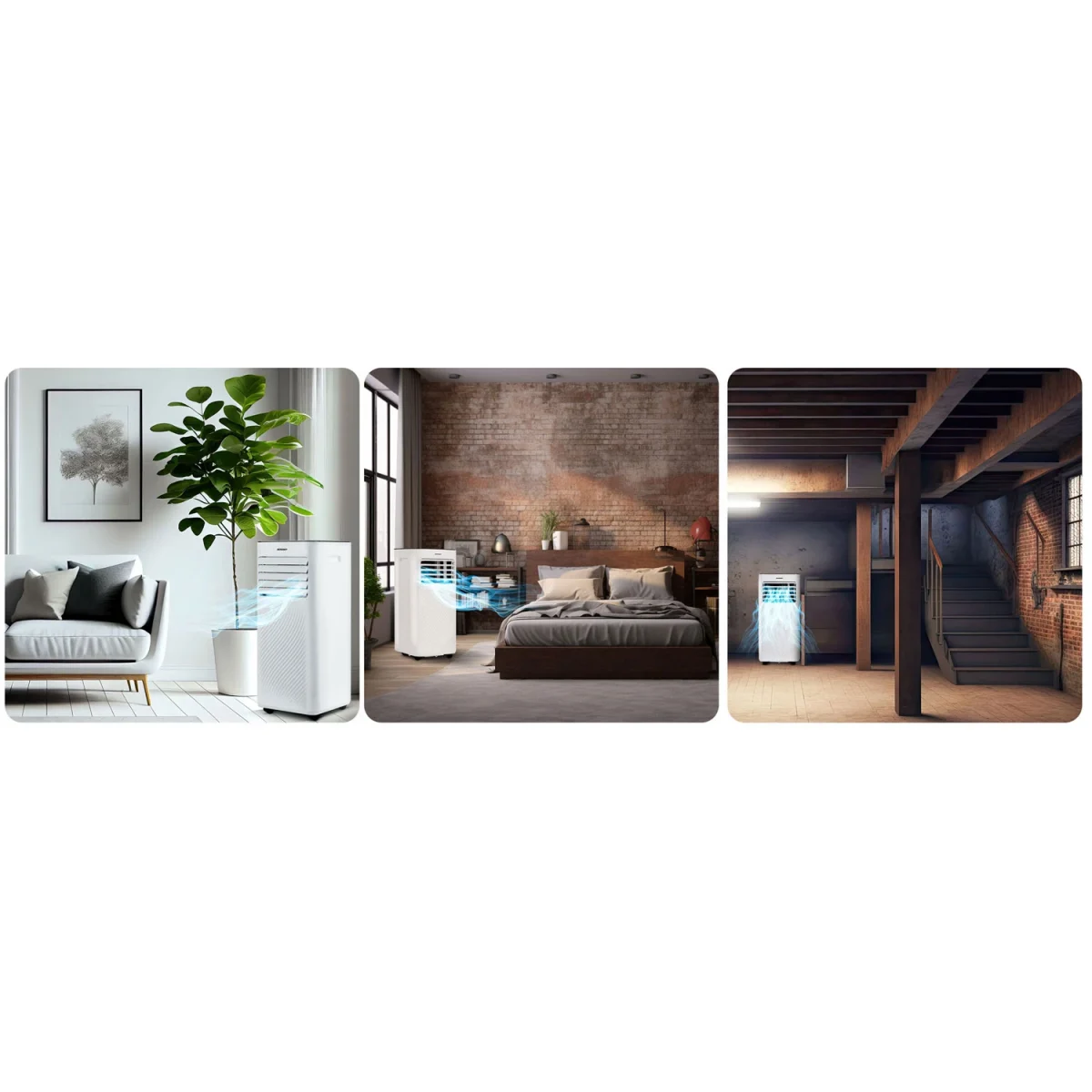 Портативний кондиціонер Berdsen BD-582 9000 BTU - Зображення 6