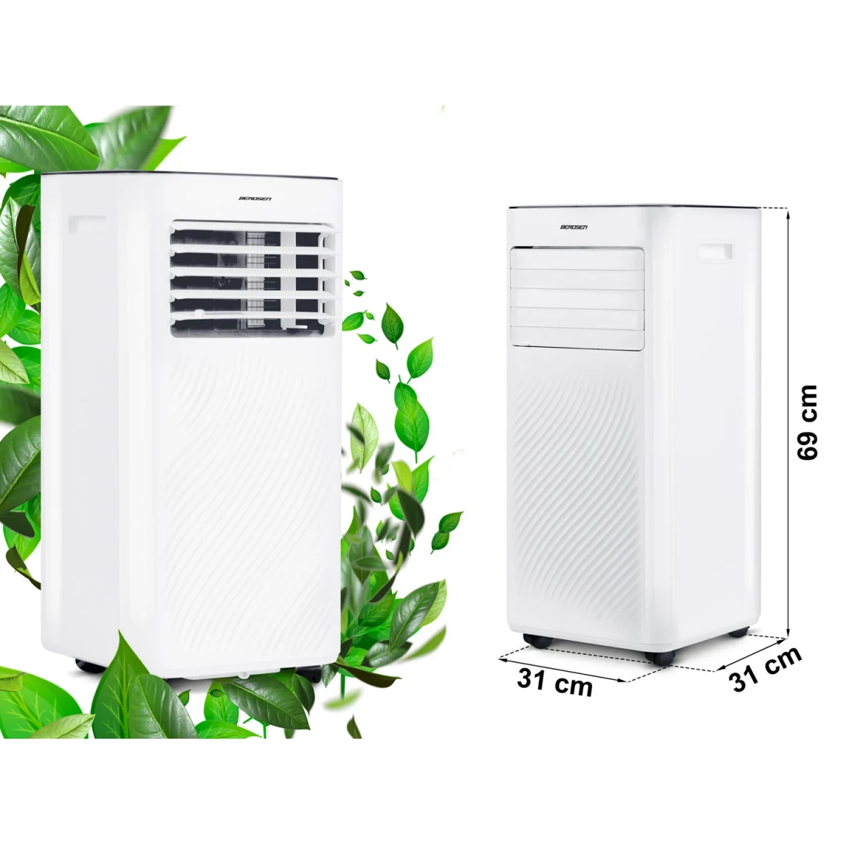 Портативний кондиціонер Berdsen BD-582 9000 BTU - Зображення 8