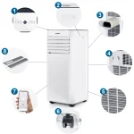 Портативний кондиціонер Berdsen BD-582 9000 BTU - Зображення 9