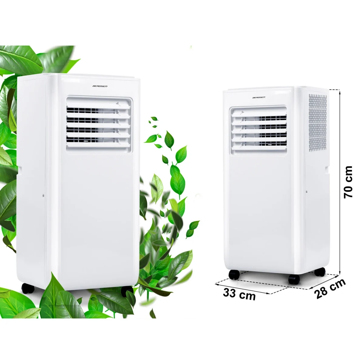 Портативний кондиціонер з віконним ущільнювачем 10000 BTU Berdsen BD-580 - Зображення 6