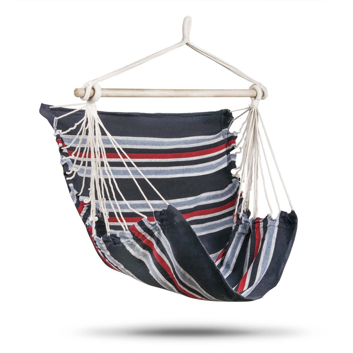 Крісло підвісне бразильське синьо-червоне Sofotel Rodos - Стильний відпочинок - Зображення 3