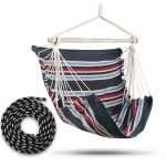 Крісло підвісне бразильське синьо-червоне Sofotel Rodos - Стильний відпочинок