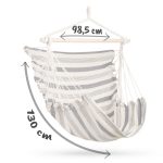 Гойдалка садова бразильська сіра Sofotel Rodos - Відпочинок на висоті - Зображення 4