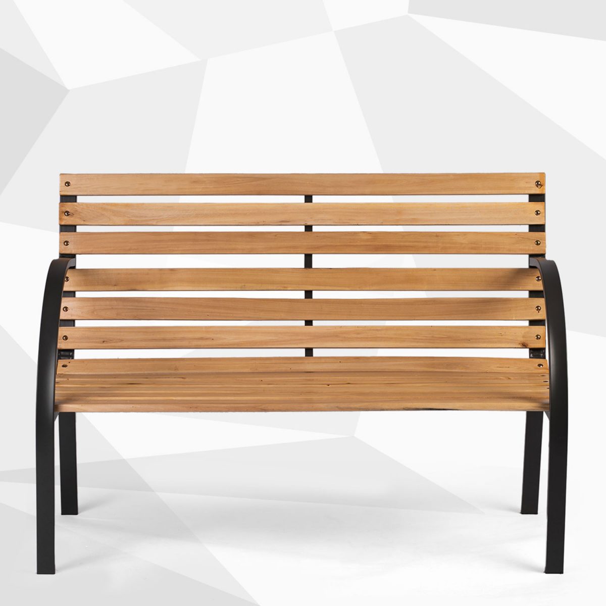 Лавка паркова з підлокітниками 117,5 x 83 x 57 см Luca Sofotel - Елегантність та комфорт - Зображення 5