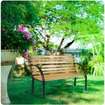 Лавка паркова з підлокітниками 117,5 x 83 x 57 см Luca Sofotel - Елегантність та комфорт - Зображення 6