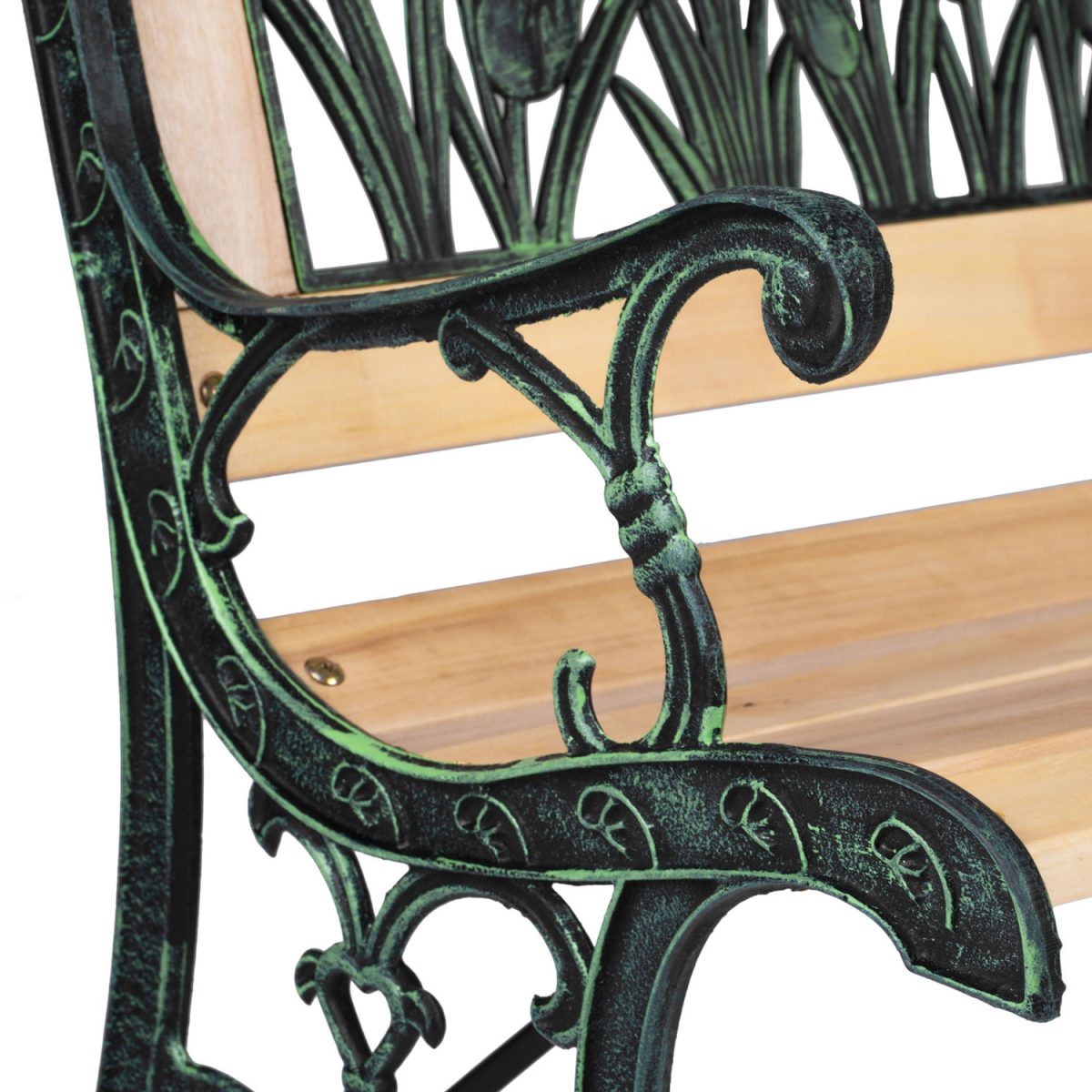 Лавка паркова з підлокітниками 123,5 x 74 x 48 см Gardi Tulip Sofotel - Гармонія кольору та форми - Зображення 8