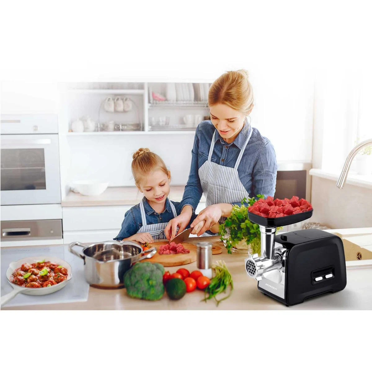 М'ясорубка BD-601A Berdsen 450/1200W - Зображення 7