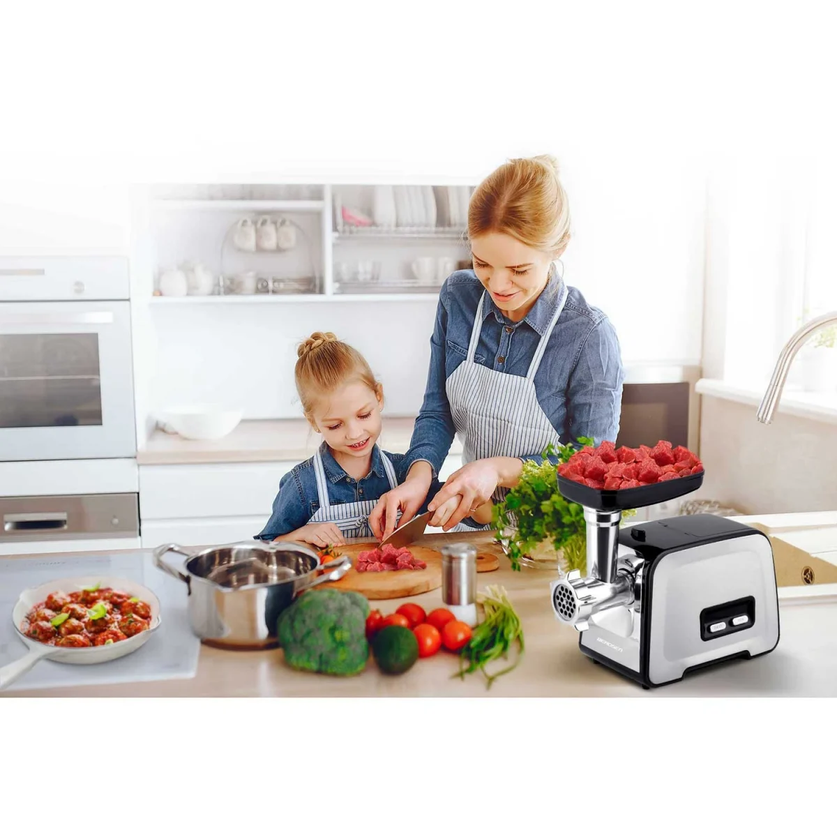 М'ясорубка BD-601A Berdsen 450/1200W - Зображення 8