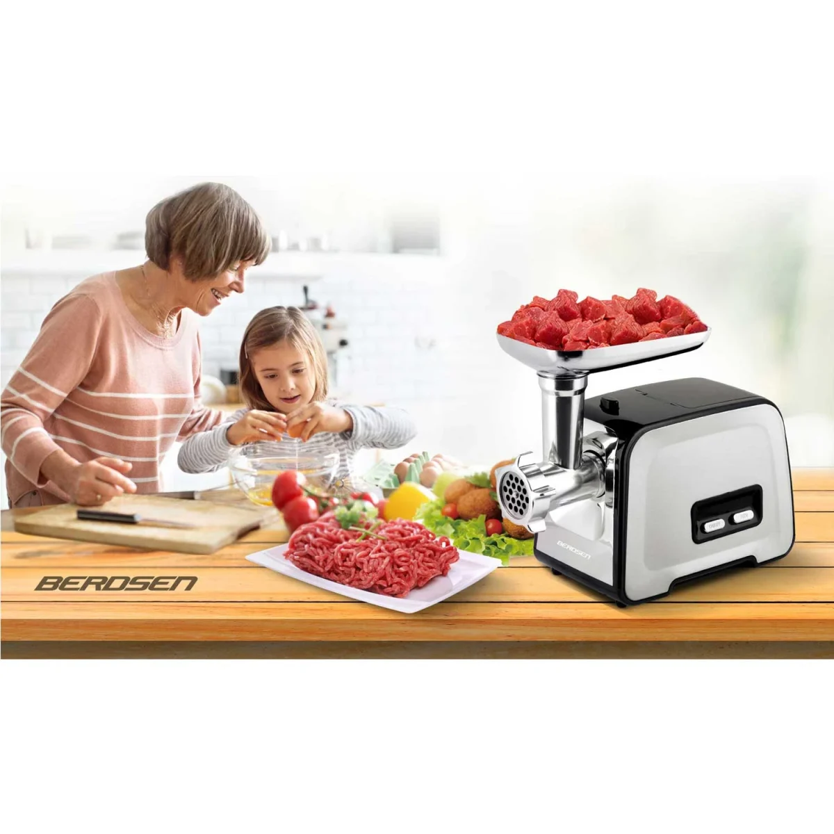 М'ясорубка BD-601B Berdsen 450/1200W - Зображення 7