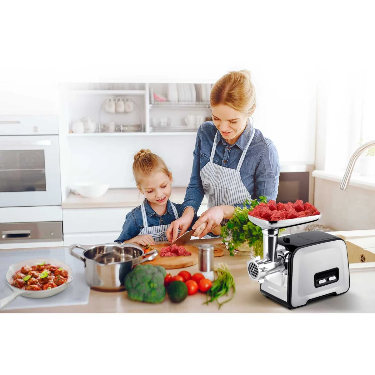 М'ясорубка BD-601B Berdsen 450/1200W - Зображення 8