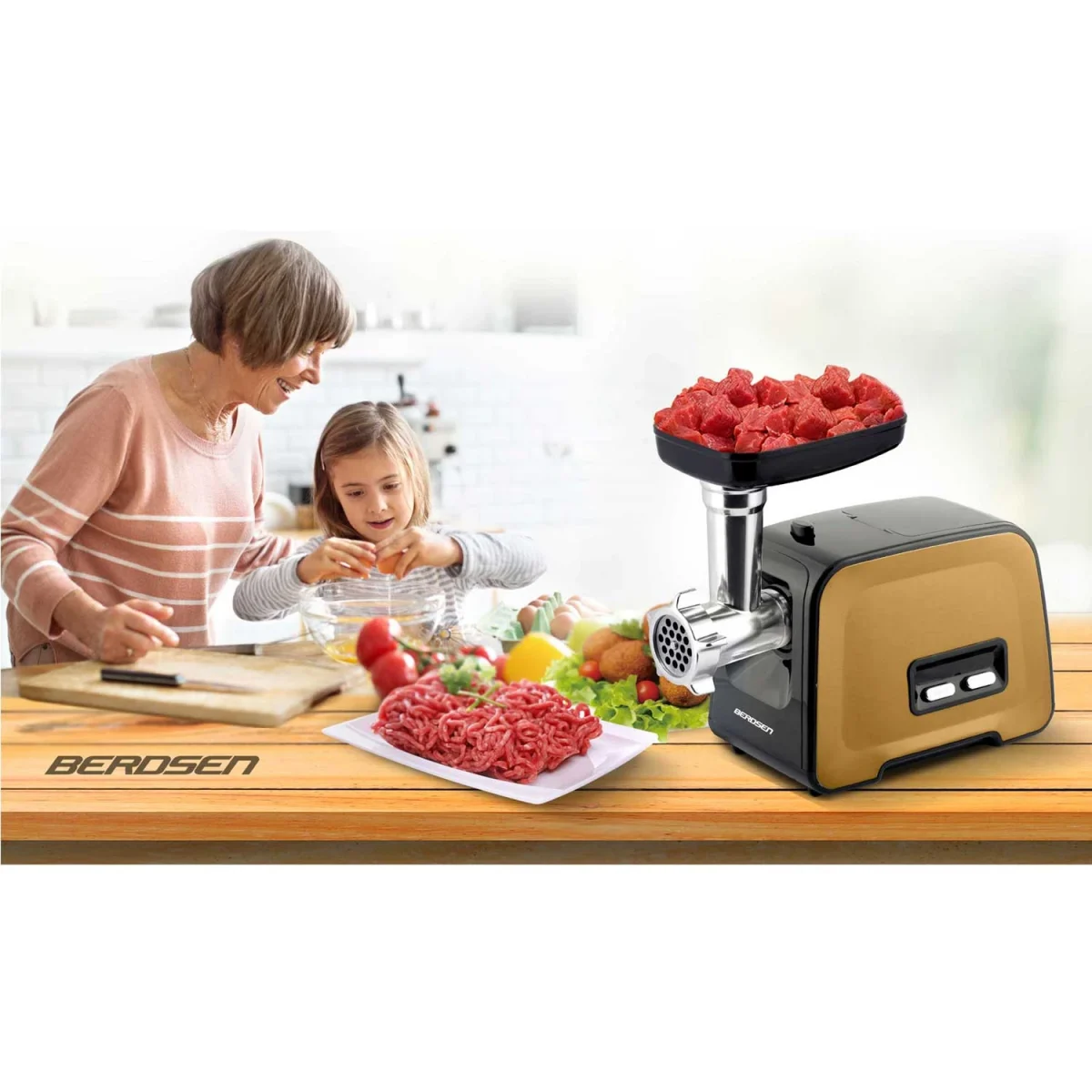 М'ясорубка Berdsen BD-601B 450/1200W - Зображення 9