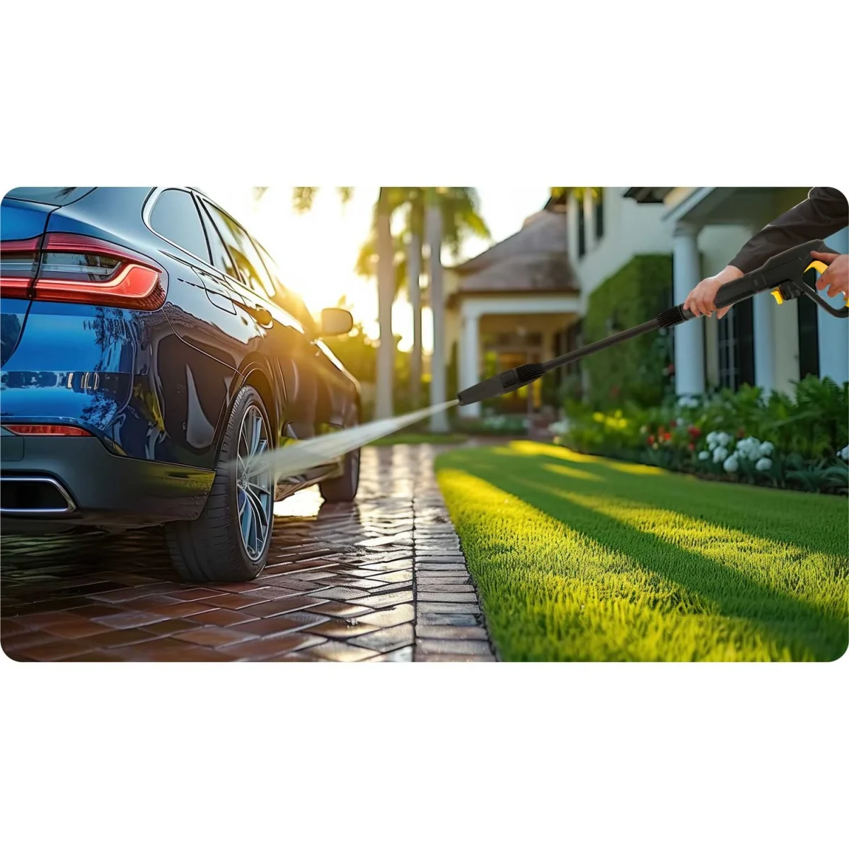 Мийка високого тиску Humberg HM-300 з барабаном 1800W - Зображення 20