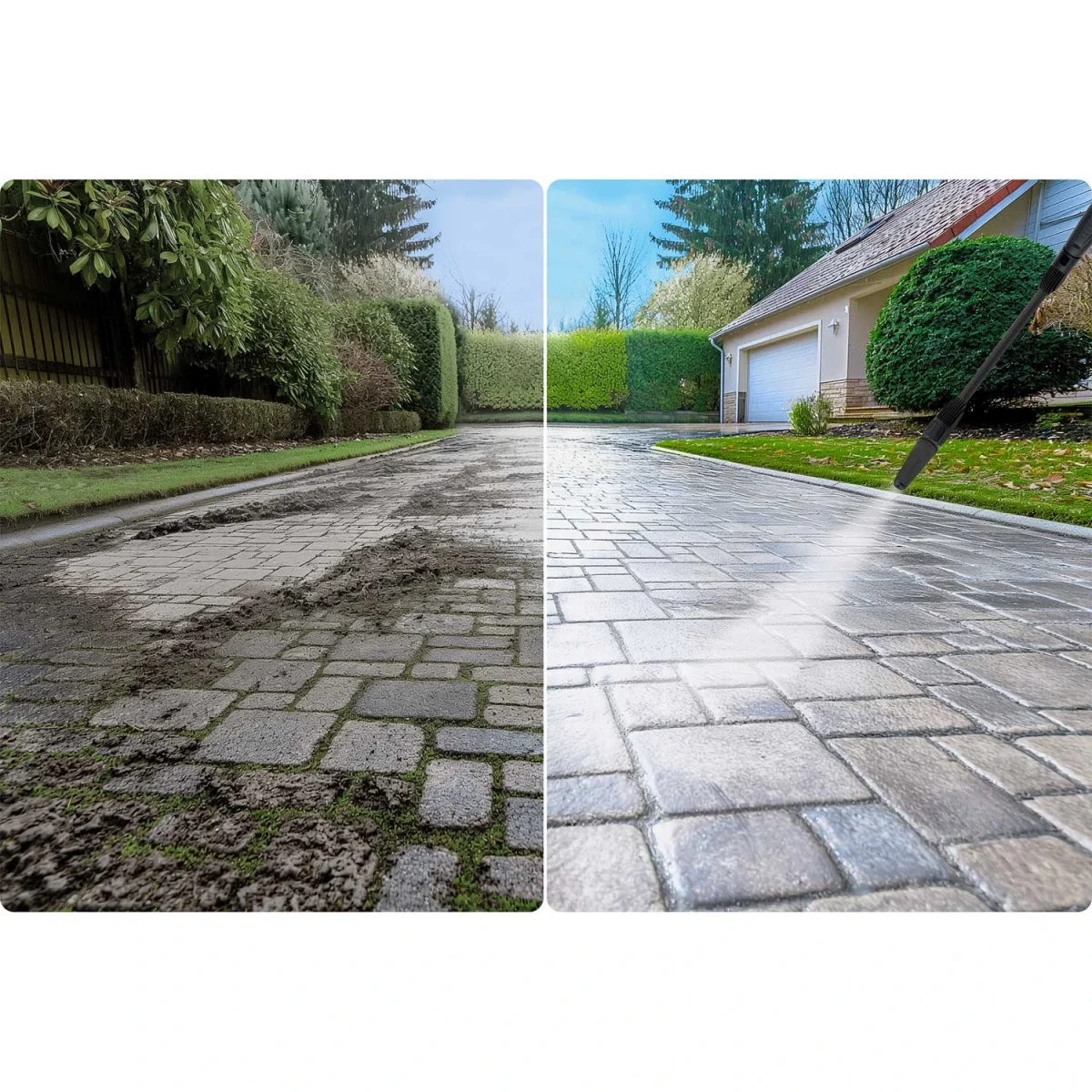 Мийка високого тиску Humberg HM-300 з барабаном 1800W - Зображення 8