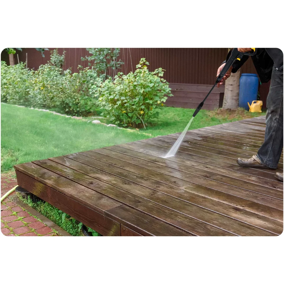 Мийка високого тиску Humberg HM-300 з барабаном 1800W - Зображення 15