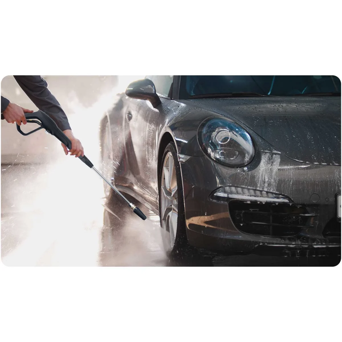 Мийка високого тиску з барабаном 2500W Humberg HM-302 - Зображення 9