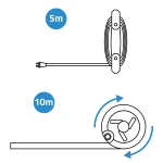 Мийка високого тиску з барабаном 2500W Humberg HM-302 - Зображення 13