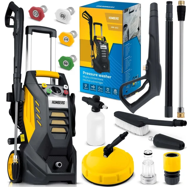 Мийка високого тиску з барабаном 2500W Humberg HM-302