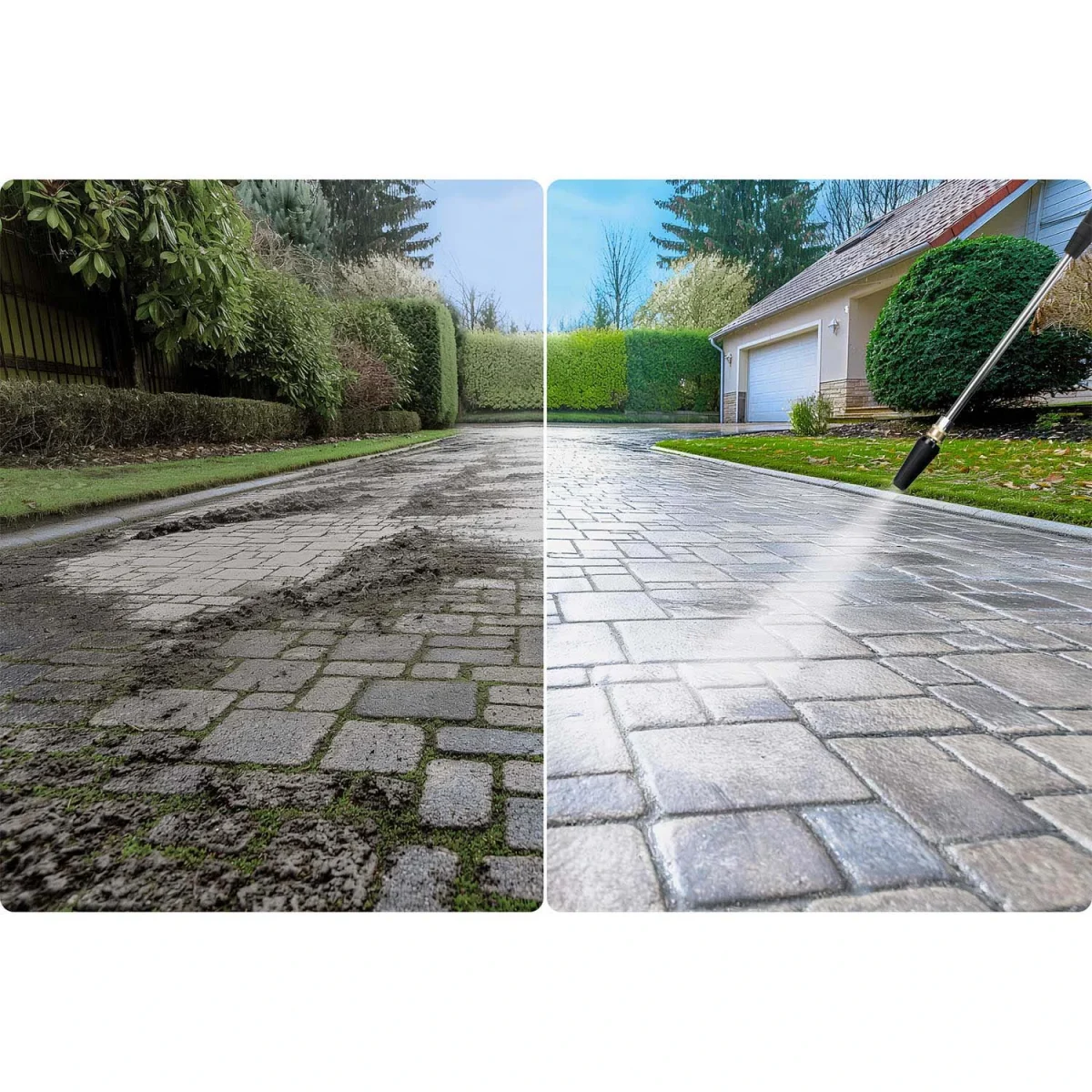 Мийка високого тиску з барабаном 2500W Humberg HM-302 - Зображення 20