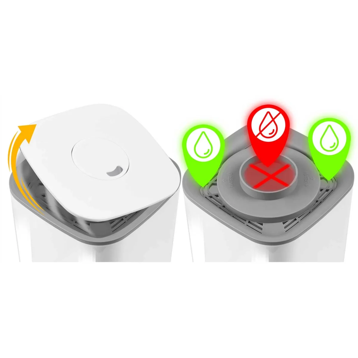 Зволожувач повітря Berdsen BD-502 білий - Зображення 16