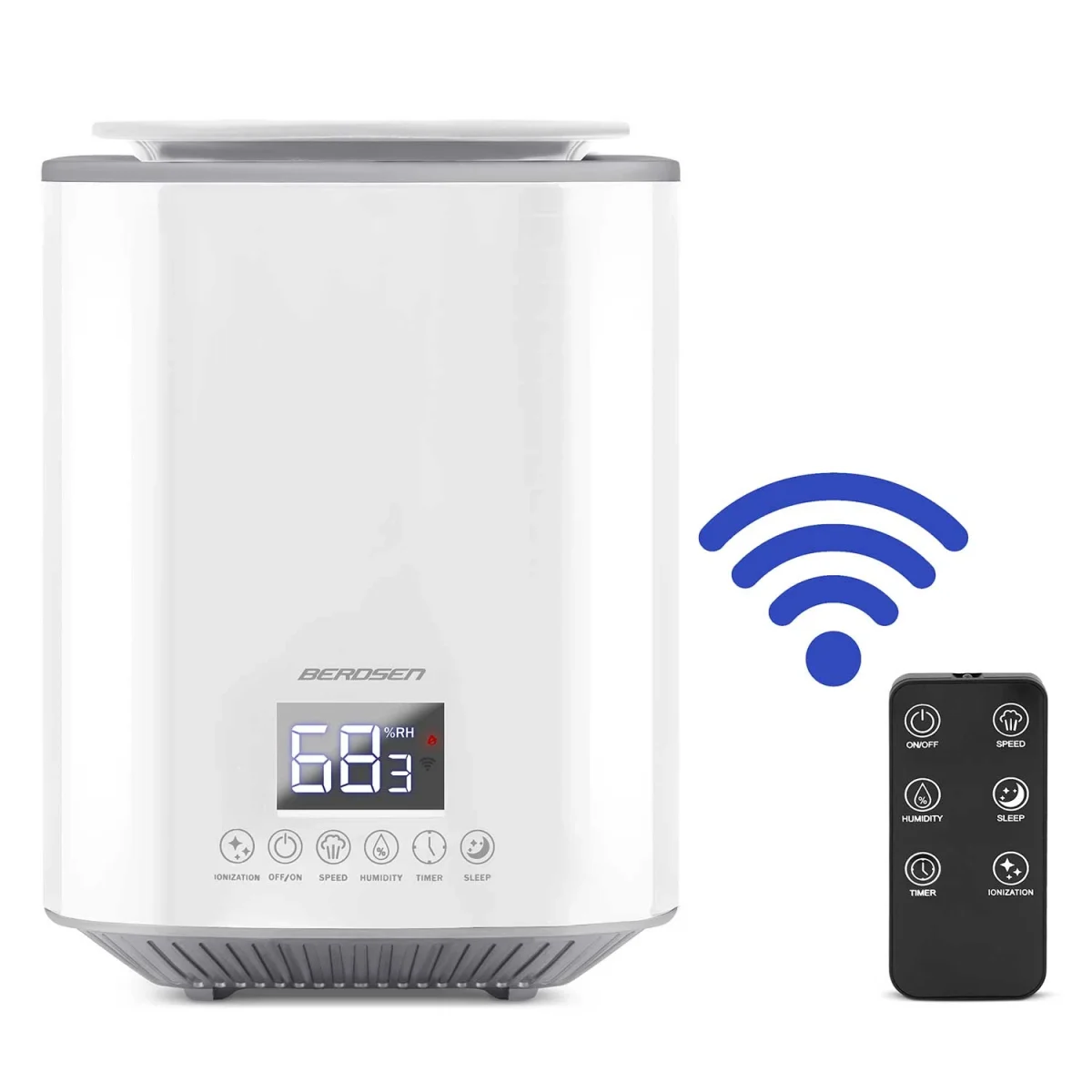 Зволожувач повітря Berdsen BD-502 білий - Зображення 5