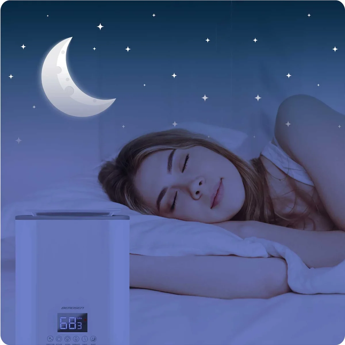 Зволожувач повітря Berdsen BD-502 білий - Зображення 11