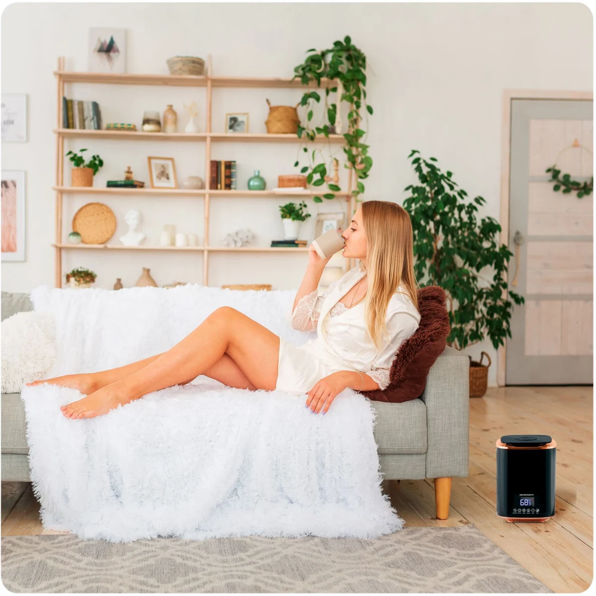 Зволожувач повітря Berdsen BD-502 Black - Зображення 9