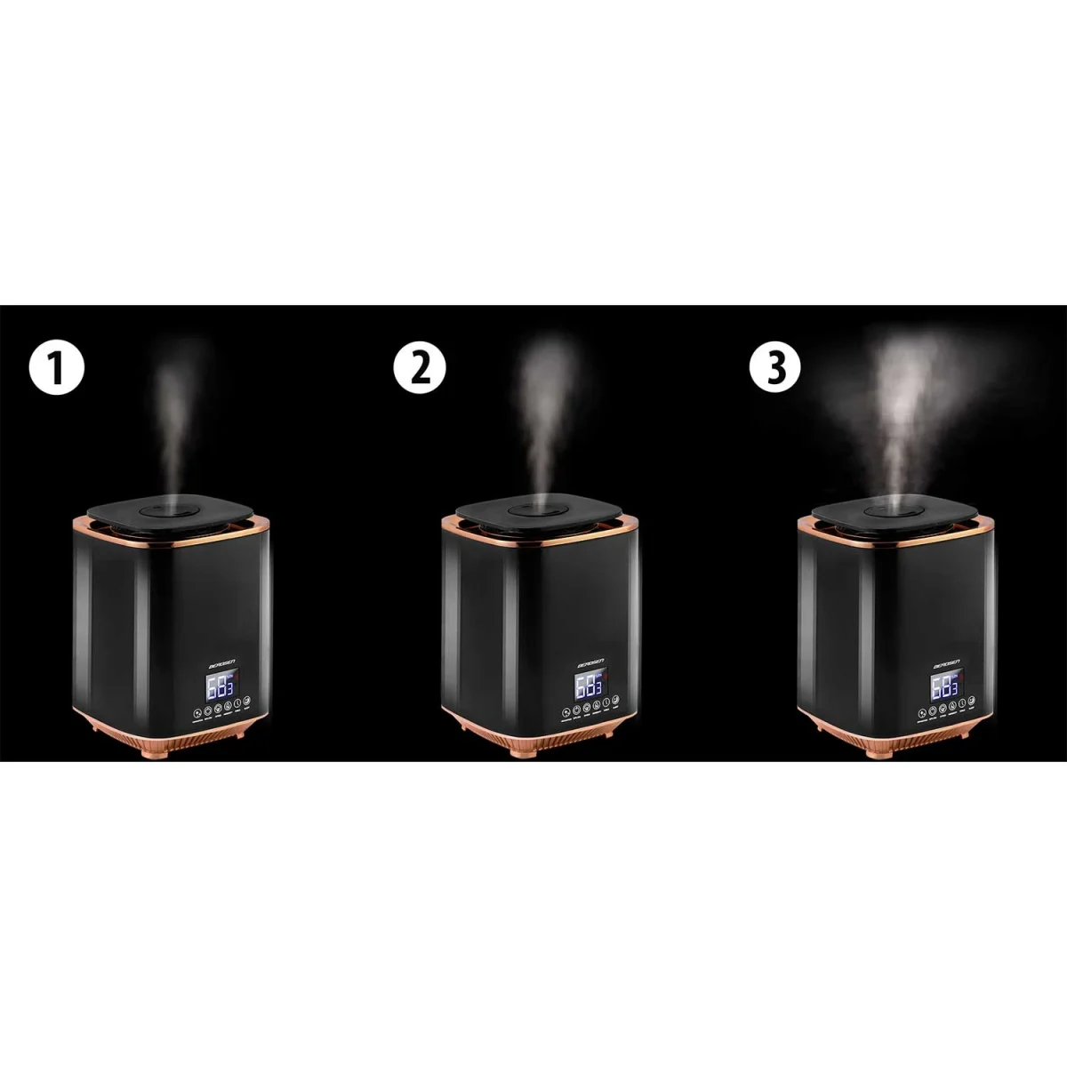 Зволожувач повітря Berdsen BD-502 Black - Зображення 13